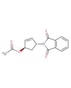 Astatech (1R,4R)-4-(1,3-DIOXOISOINDOLIN-2-YL)CYCLOPENT-2-EN-1-YL ACETATE; 0.25G; Purity 95%; MDL-MFCD32661286